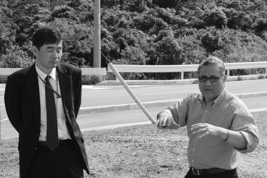 Training in Okinawa Japan with the Japanese Ground Self Defense Force and the Local Emergency Responders.  The training consisted of casualty evacuation, and response to an aircraft mishap.