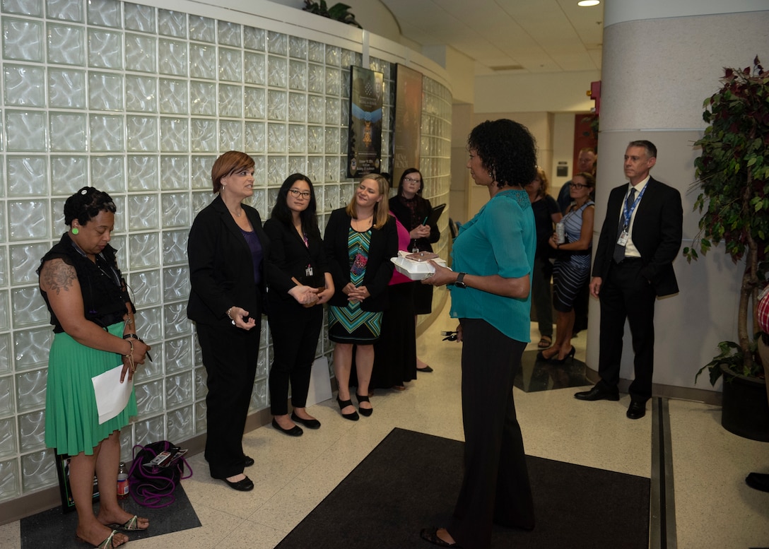 LGBT Pride Program's keynote speaker met with attendees for a Q&A after the program