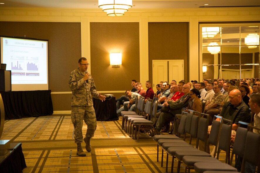 Airmen come together for operational safety review day