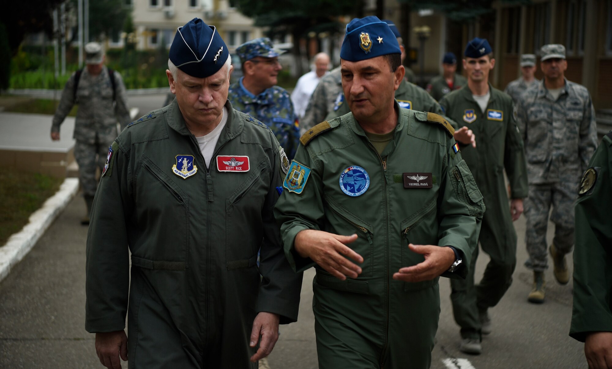 Director of the Air National Guard visits the troops