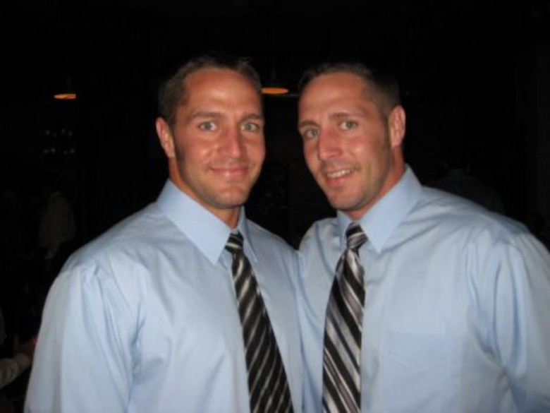 Justin (left) and Matt Scherzberg