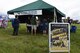 Air show fans visit the National Museum of the USAF booth at the Vectren Dayton Air Show on June 23, 2018.  (U.S. Air Force photo by Ken LaRock)