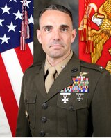Official photo for Col. Jay M. Holtermann, Commanding Officer of the 15th Marine Expeditionary Unit.