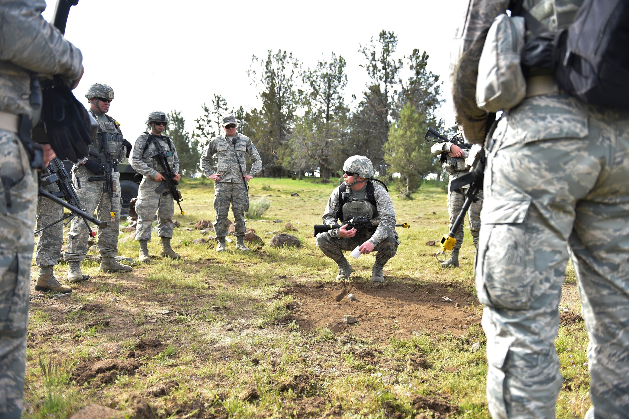 173RD SFS Trains for deployments