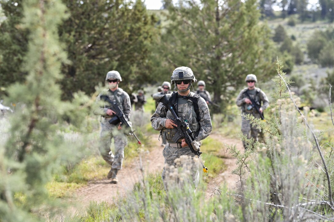 173RD SFS Trains for deployments