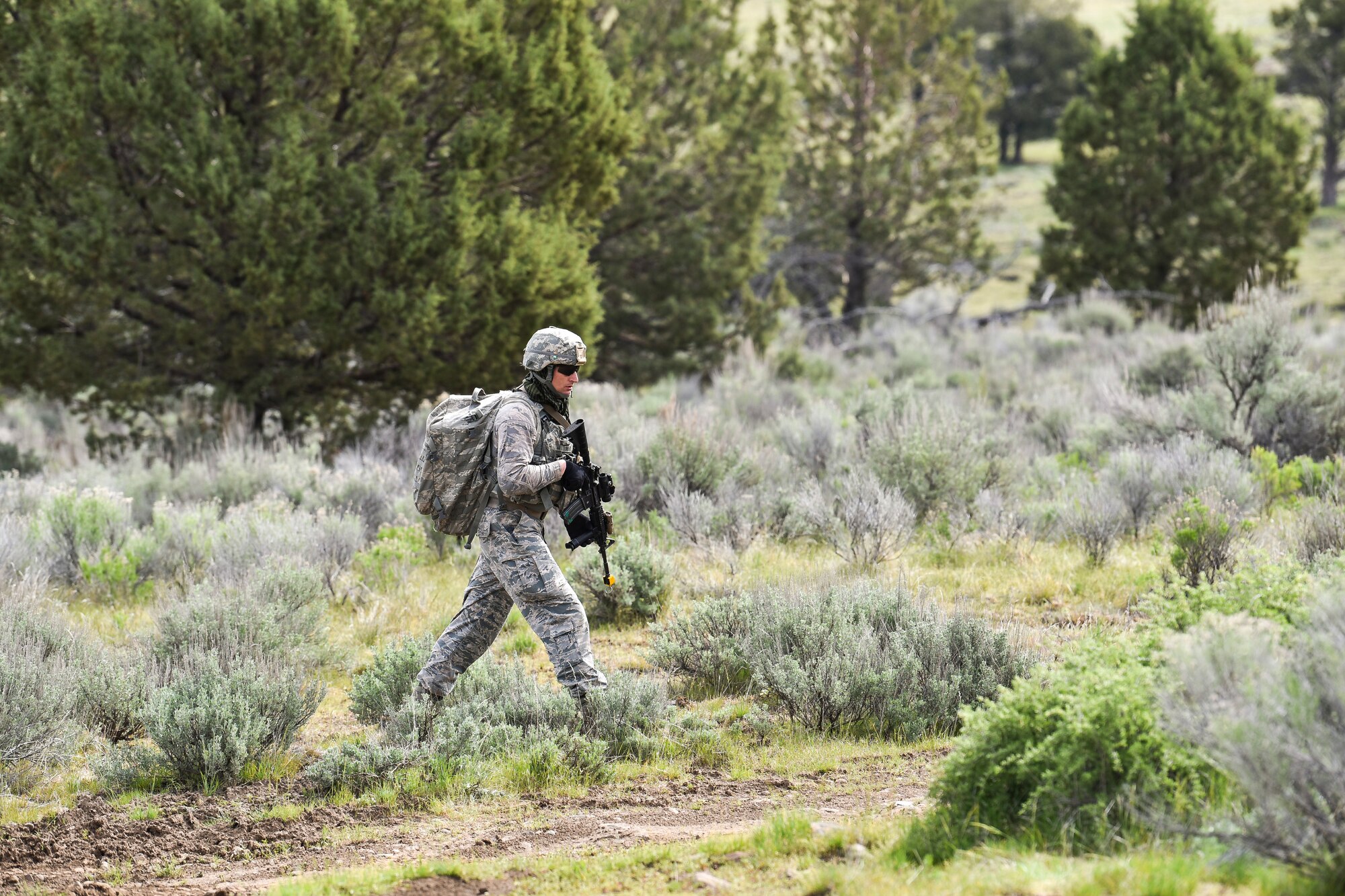 173RD FW Trains for deployments