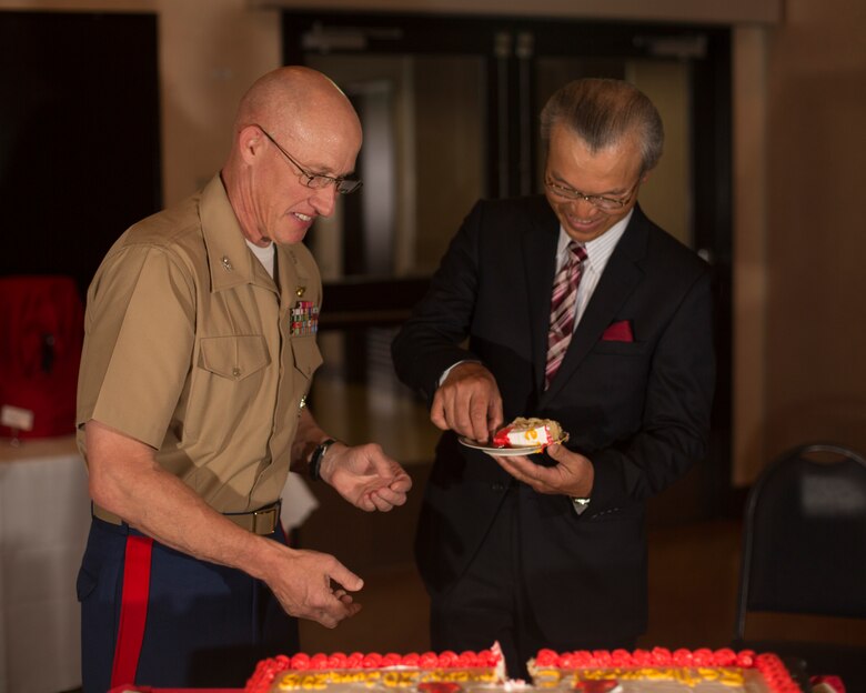 Japanese employees retire from air station with 488 combined years of service