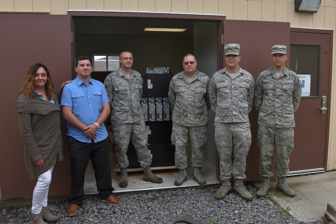 109th AW donates computers to Anderson Center for Autism