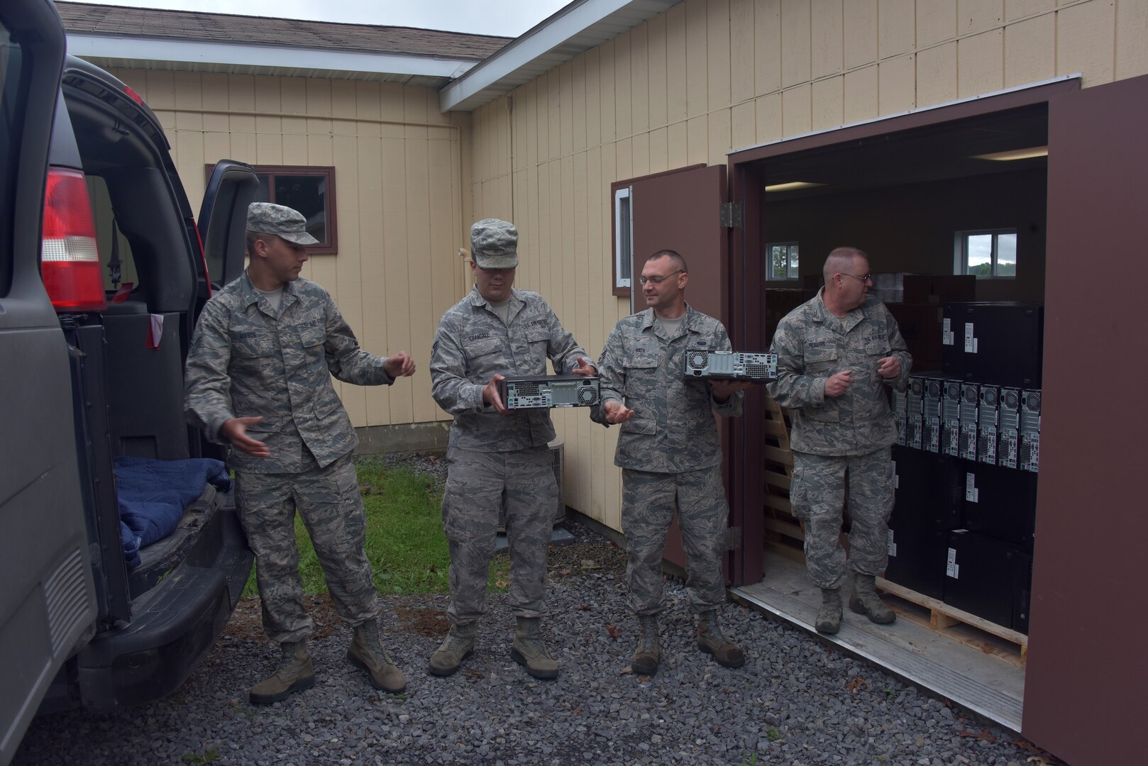 109th AW donates computers to Anderson Center for Autism