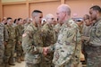 Maj. Gen. William Shane Lee, the Commander of the 3rd Medical Command (Deployment Support), awarded 37 Soldiers from the 49th Multifunctional Medical Battalion the Humanitarian Service Medal.
