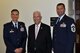 Air Force Reserve 910th Airlift Wing Commander Col. Dan Sarachene (center), based at Youngstown Air Reserve Station, Ohio, talks with Ohio Senator Sherrod Brown, as 910th Airlift Wing Command Chief Master Sgt. Bob Potts listens, during a meeting on Capitol Hill here, June 21, 2018.