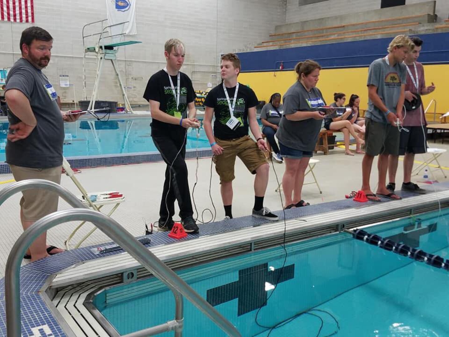 CRANE, Ind. - Students from Indiana elementary, middle and high schools competed at the International SeaPerch Challenge at the University of Massachusetts in Dartmouth.