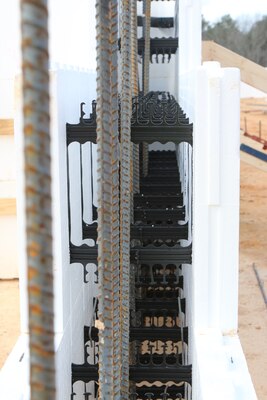 Walls Cast at Pierce Terrace