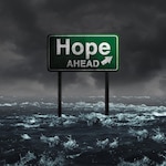 Hope ahead.