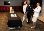 U.S. Navy Rear Adm. Michelle Skubic garnered her second star in a promotion ceremony