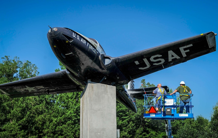 T-37 static display returns to ‘good as new’ look