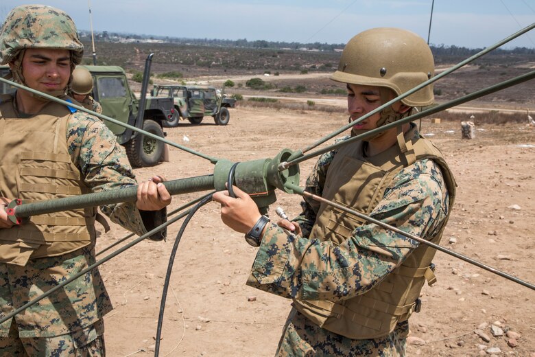 Communications squadron 48 hones skills during Communications Exercise