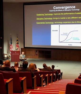 The 655th Intelligence, Surveillance and Reconnaissance Group’s 512 Intelligence Squadron hosted their 4th annual “Convergence 2018” seminar at John Hopkins University Applied Physics Laboratory (APL), Laurel, Maryland, June 8, 2018.