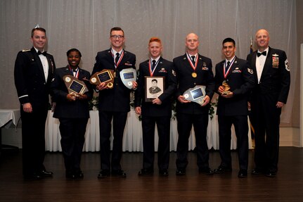 Five Airmen received awards during an Airman Leadership School Graduation Ceremony June 28, 2018 at Joint Base Charleston, S.C.