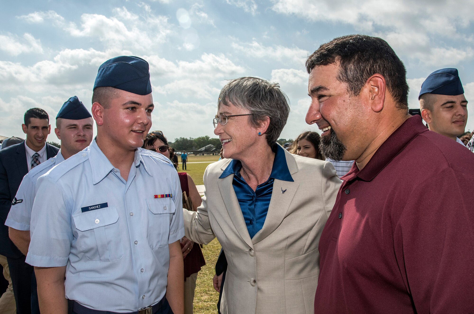 SECAF presides over BMT graduation