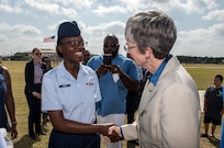 SECAF presides over BMT graduation