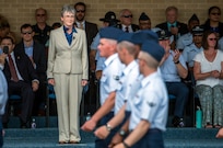 SECAF presides over BMT graduation