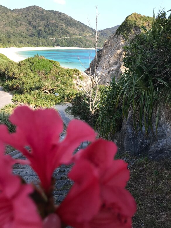 A secluded island awaits visitors Feb. 17, 2018. Tokashiki Island is one of the many places the 18th Force Support Squadron Information Tickets and Travel office offers trips to. (U.S. Air Force by Senior Airman Jessica Smith)