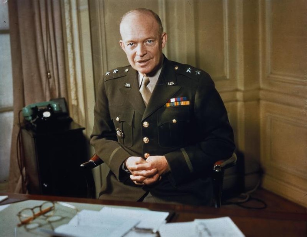 Photo of Lt. Gen. Dwight D. Eisenhower