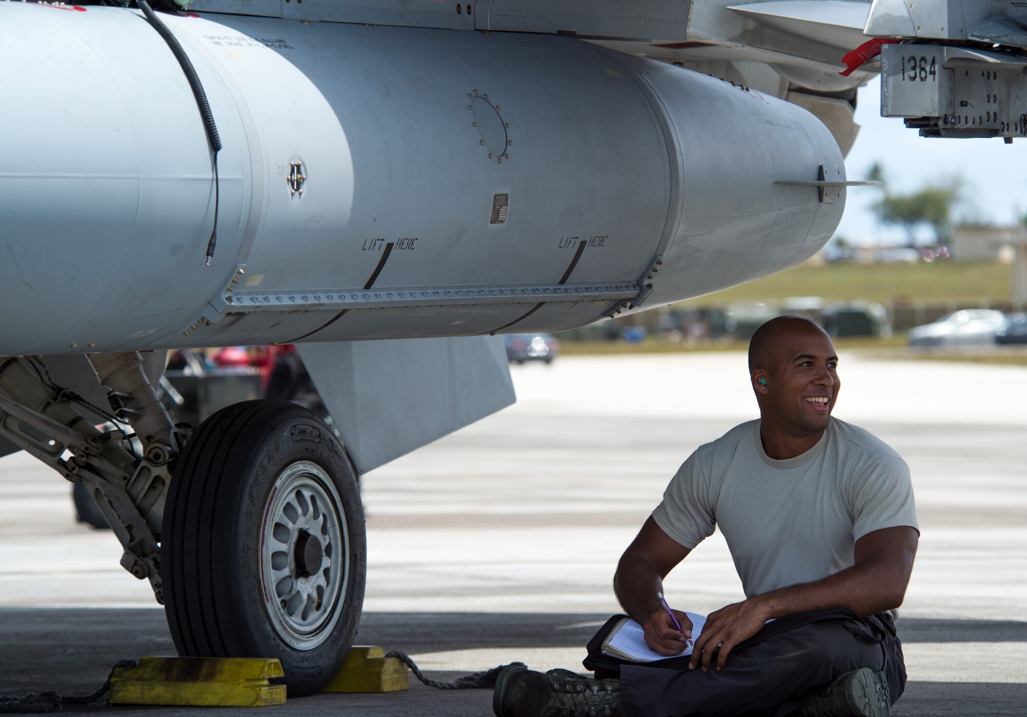 The 14th FS and AMU work out of Guam during exercise COPE NORTH.