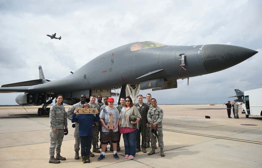 Abilene boy becomes Airman for a day
