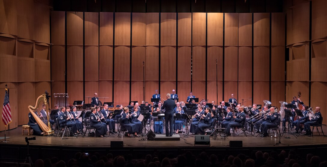 The Concert Band and Singing Sergeants will be touring New England from April 2nd-April 12th. Photo by Chief Master Sgt. Bob Kamholz/released