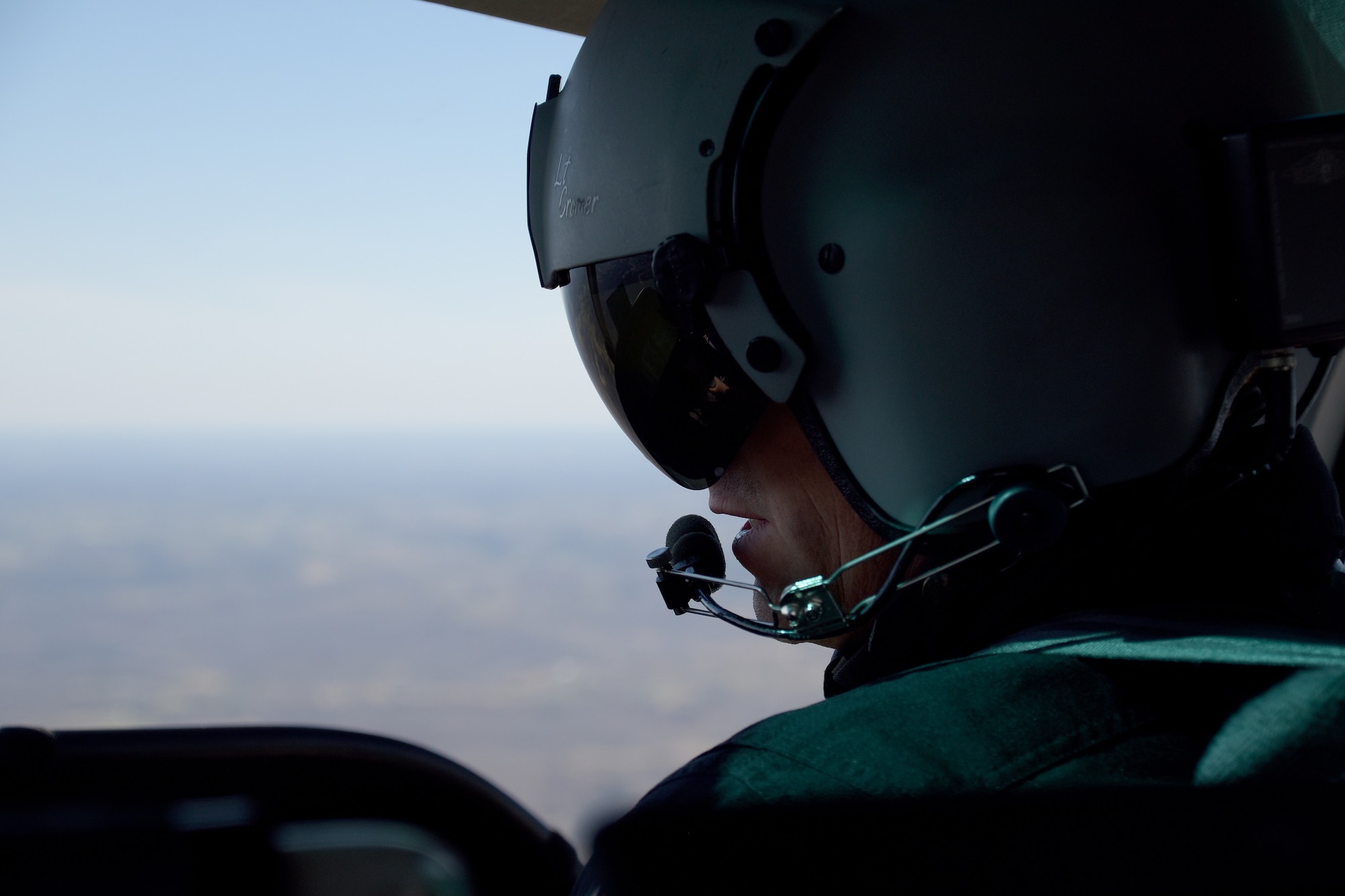 Nearly 10 Airmen with the 178th Wing team up with the Ohio State Highway Patrol Aviation Department to provide flood relief assistance for several counties in the tri-state area, Ohio, Feb. 27, 2018. The birds-eye view imagery provided detailed information for emergency agencies to effectively provide relief to the damaged areas. The 178th Airmen were able to leverage their technological skills with the Ohio State Patrolmen’s knowledge of the layout of the land to get help to Ohioans where it is needed most. (U.S. Air National Guard photo cleared for public release)