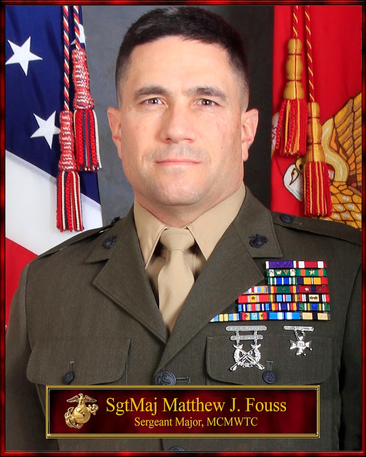 MCMWTC Sergeant Major Fouss 3-1-2018