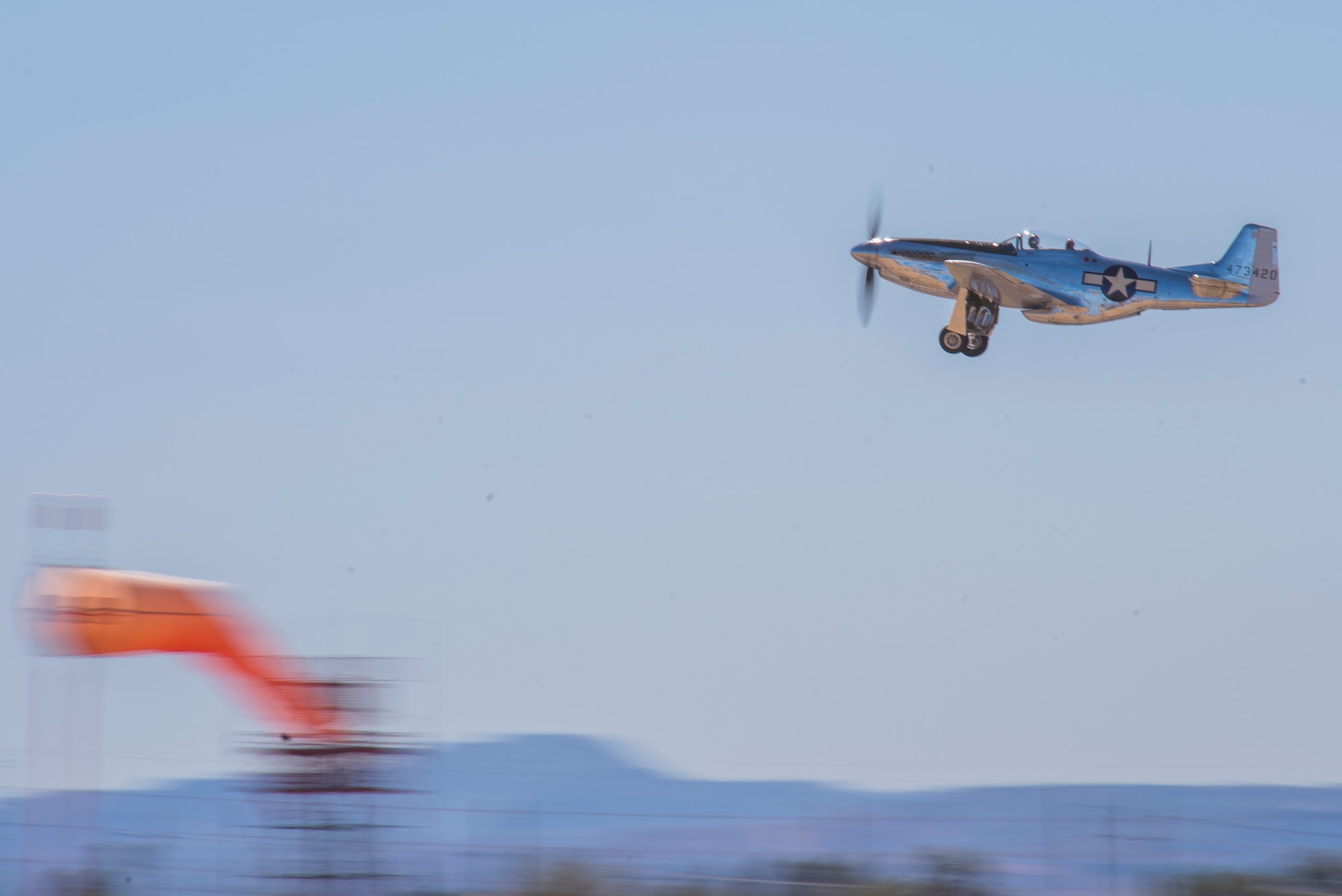 During the annual Heritage Flight Training and Certification course, aircrews practice ground and flight training to enable civilian pilots of historic military aircraft and U.S. Air Force pilots of current fighter aircraft to fly safely in formations together