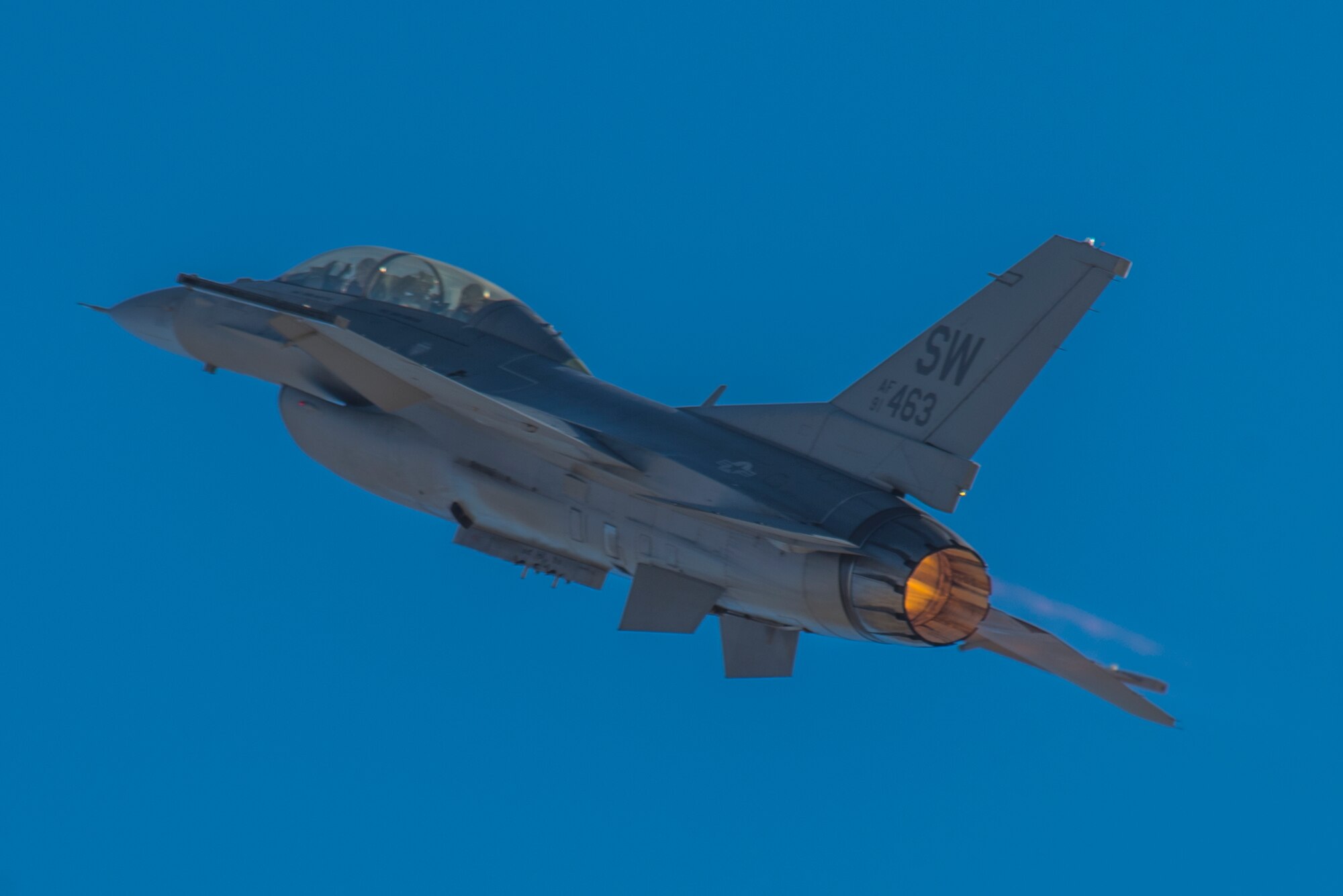 During the annual Heritage Flight Training and Certification course, aircrews practice ground and flight training to enable civilian pilots of historic military aircraft and U.S. Air Force pilots of current fighter aircraft to fly safely in formations together