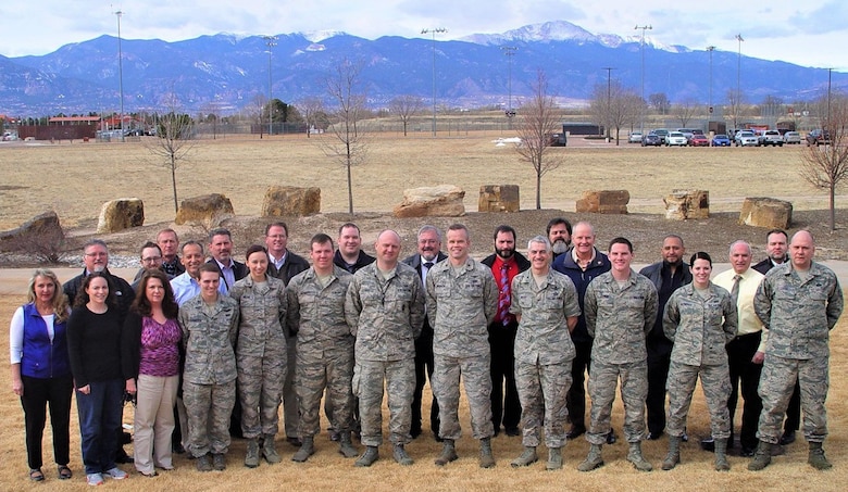 Thirty five members of the COBRA DANE System Sustainment Team at Peterson Air Force Base, Colo., won the 2017 Secretary of Defense Performance Based Logistics Award at the system level. Their efforts to incentivize the prime contractor resulted in operational dependability and availability, and decreased overall maintenance cost. (U.S. Air Force Photo by Lonnylee Barrett)