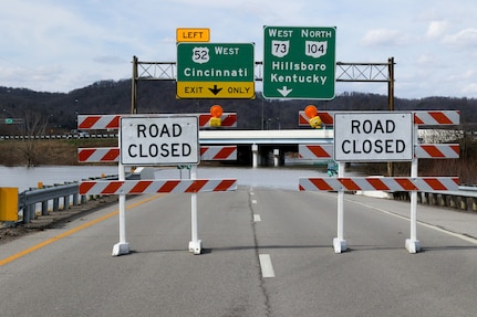 Ohio troops are busy with flooding