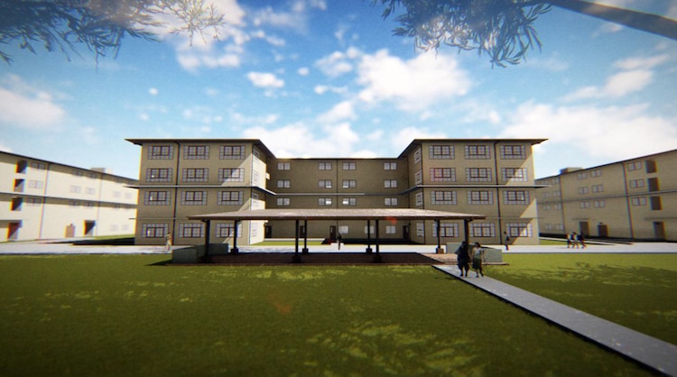 MCBH Constructs Modern Barracks For Future Service Members Marine