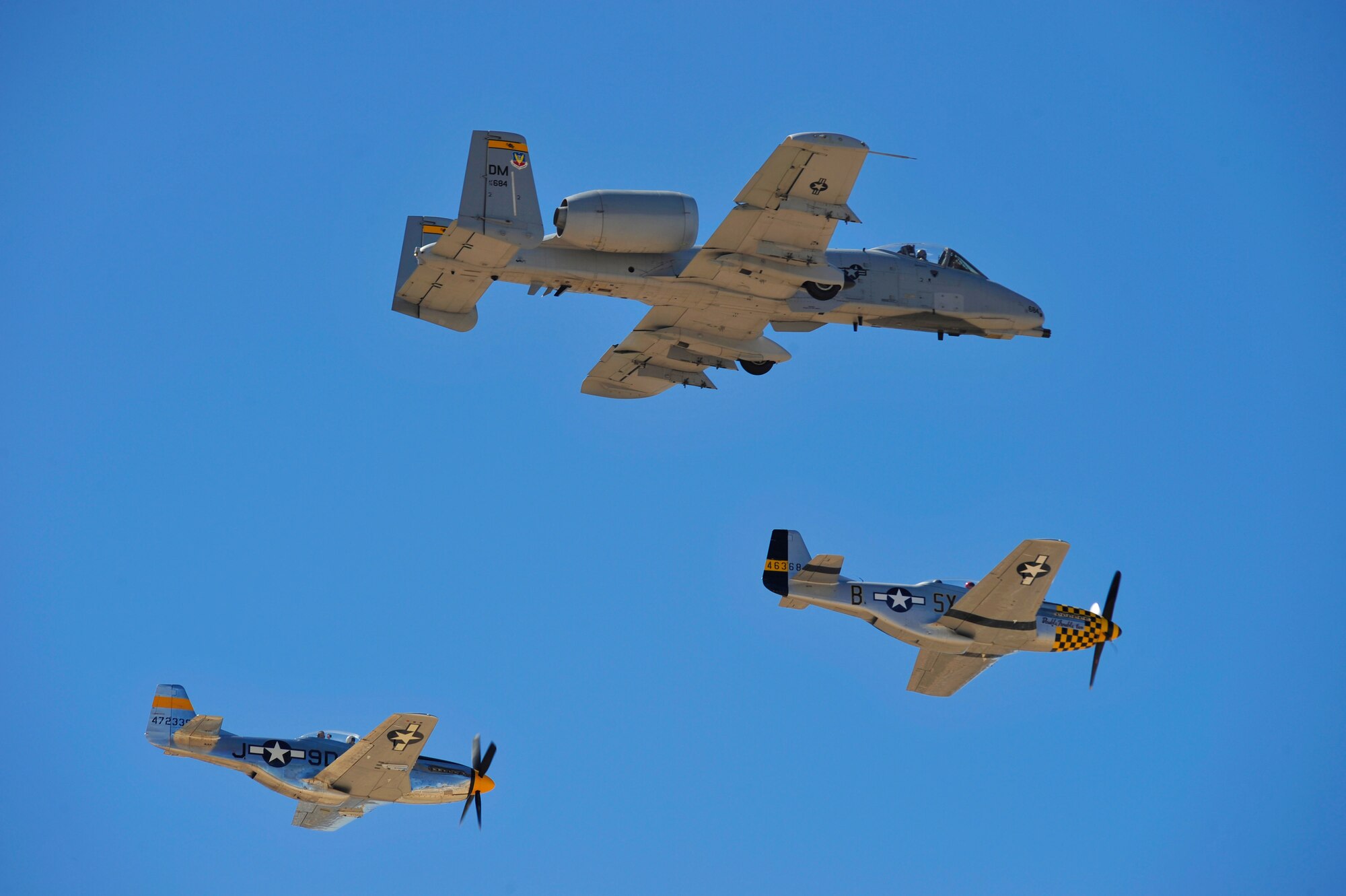 During the course, aircrews practice ground and flight training to enable civilian pilots of historic military aircraft and U.S. Air Force pilots of current fighter aircraft to fly safely in formations together.