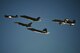 During the course, aircrews practice ground and flight training to enable civilian pilots of historic military aircraft and U.S. Air Force pilots of current fighter aircraft to fly safely in formations together.