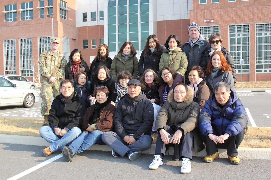 To enhance understanding of the current transformation and relocation, Far East District employees were given a tour of several facilities including the new district's headquarters at U.S. Army Garrison Humphreys, Feb. 8.
