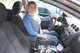 : Cynthia Bevel, AEDC employee at Arnold Air Force Base, demonstrates seatbelt safety by buckling in before driving on base. As outlined in Air Force Instruction 91-207, it is mandatory for anyone driving on a military installation to be wearing his or her seatbelt. (U.S. Air Force photo/Deidre Ortiz)