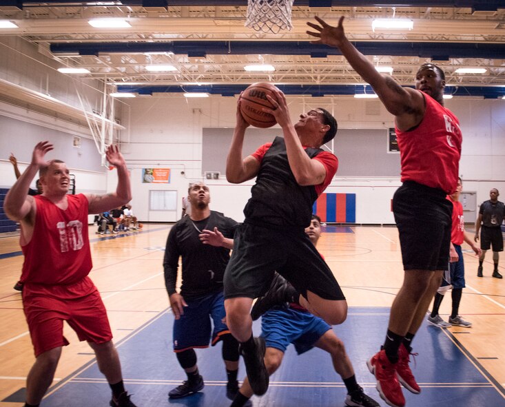 Intramural basketball Feb 2018