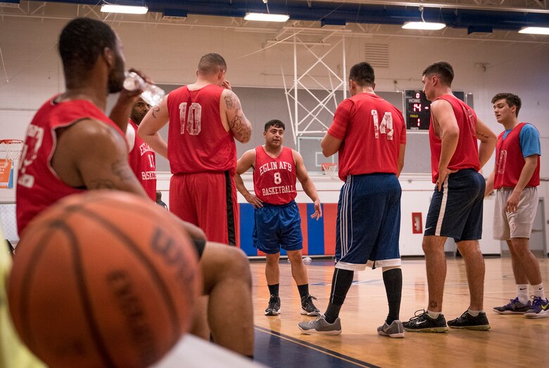 Intramural basketball Feb 2018