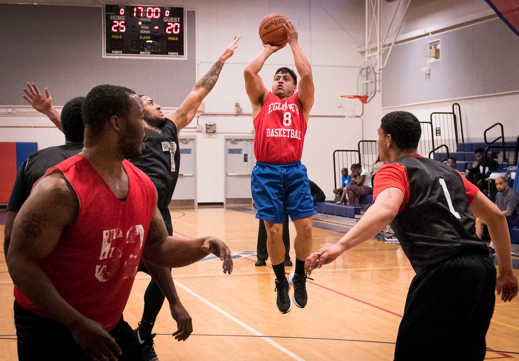 Intramural basketball Feb 2018