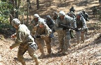 U.S. Army Reserve Soldiers practice critical skills with warrior task training