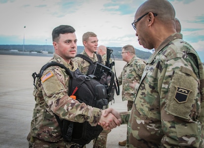 Army Reserve chemical Soldiers depart for yearlong deployment