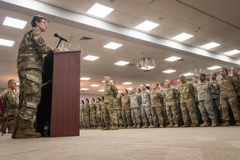 143d ESC Soldiers prepare to deploy