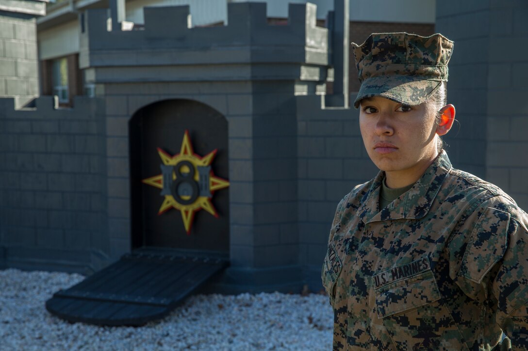 Lance Cpl. Gabriela Gonzales is 2nd MLG 2017 Marine of the Year