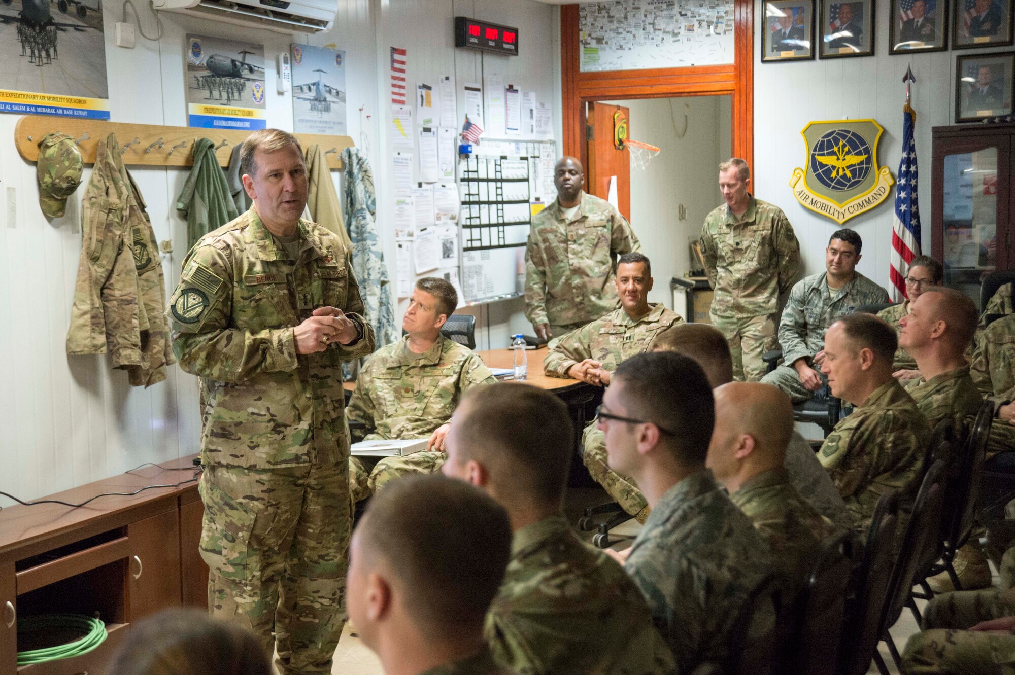 The Air Force Expeditionary Center provides advanced mobility and combat support training and education and has direct oversight for transportation and installation support, contingency response and partner capacity-building mission sets within the global mobility enterprise.